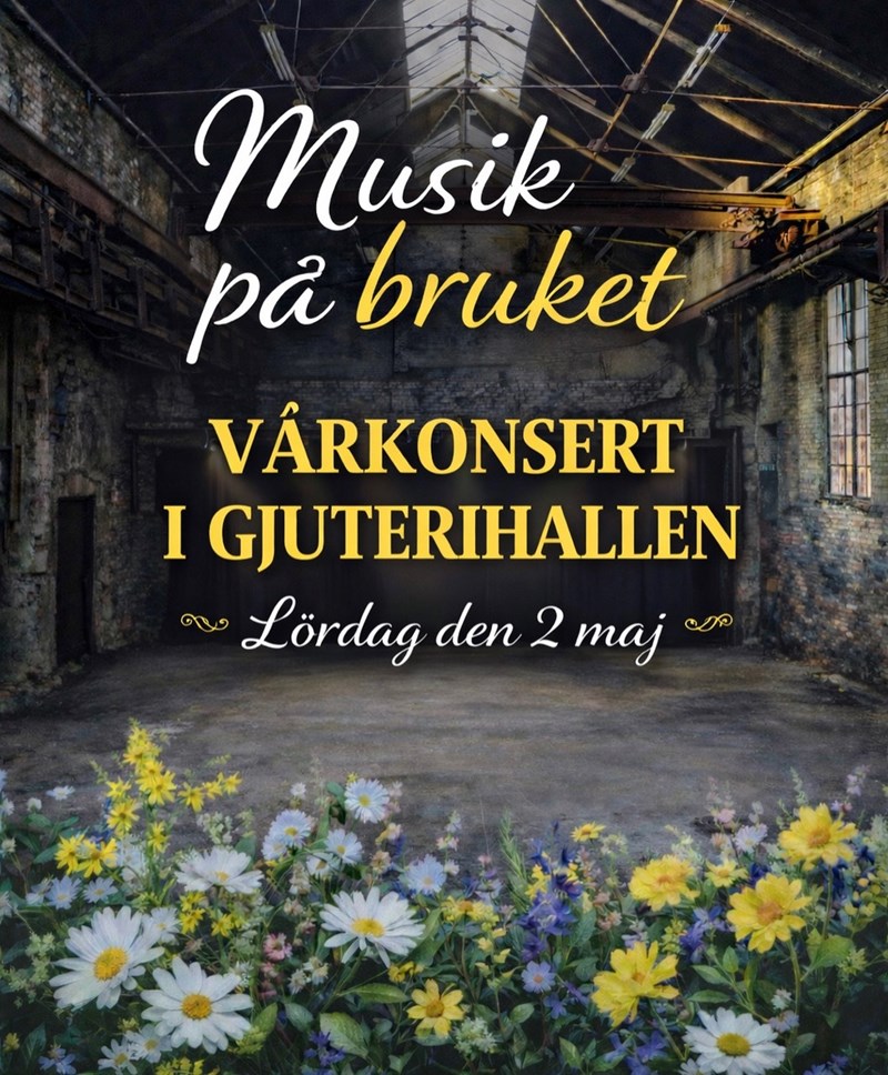 Vårkonsert på Åminne bruk -Inställt